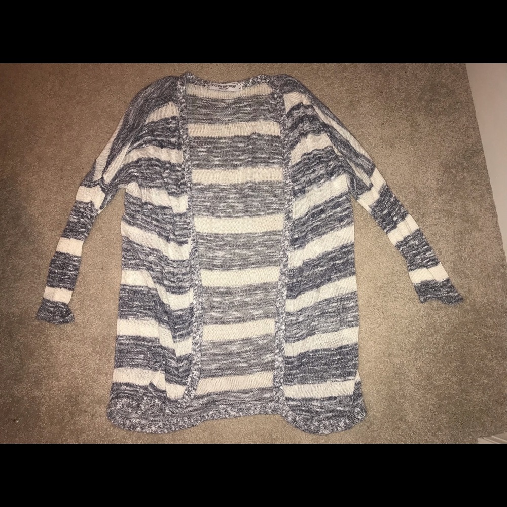 striped lightweight cardigan!